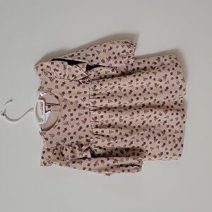 Zara Ditsy Floral Knit Dress, 18/24M